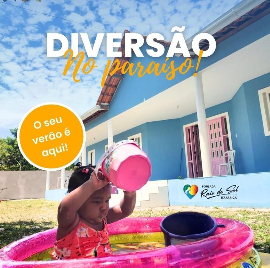 Pousada Raio De Sol - Ilha De Itaparica- Catu A 150 M Da Praia Kültér fotó