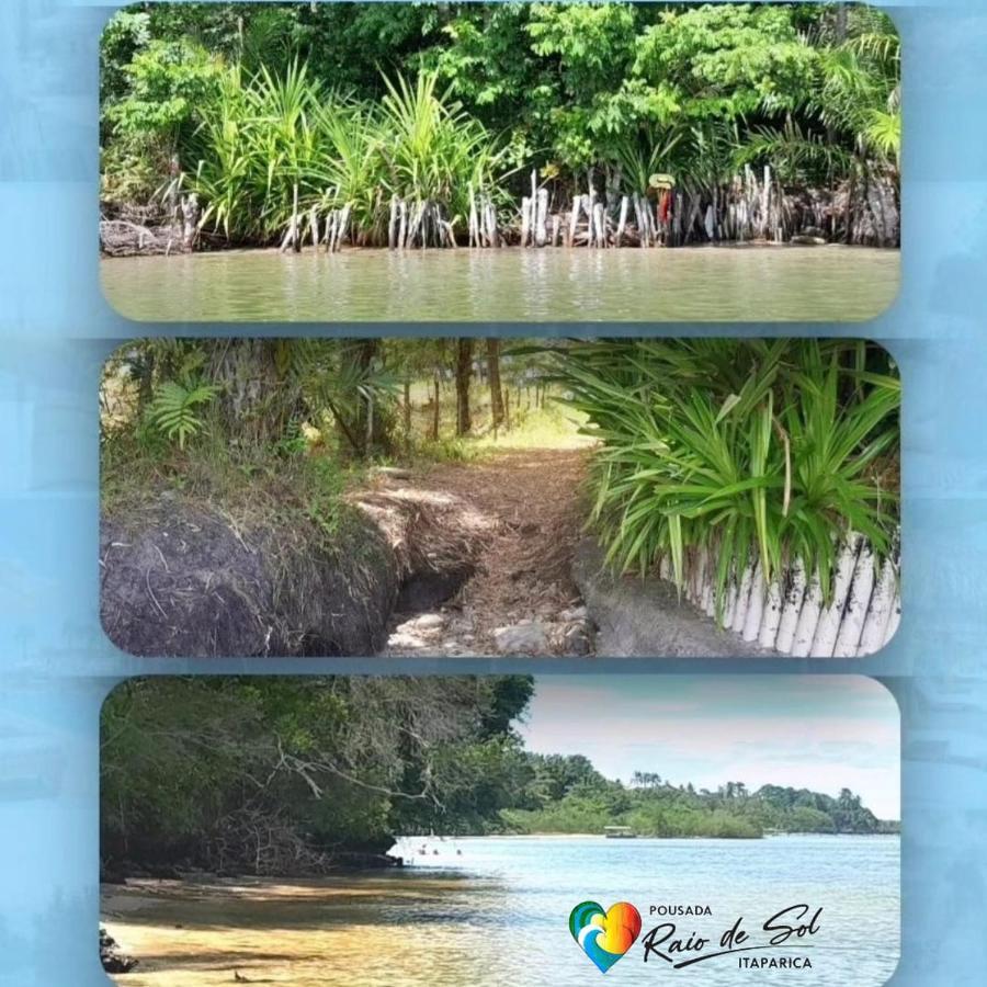 Pousada Raio De Sol - Ilha De Itaparica- Catu A 150 M Da Praia Kültér fotó