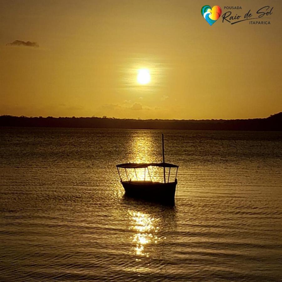 Pousada Raio De Sol - Ilha De Itaparica- Catu A 150 M Da Praia Kültér fotó