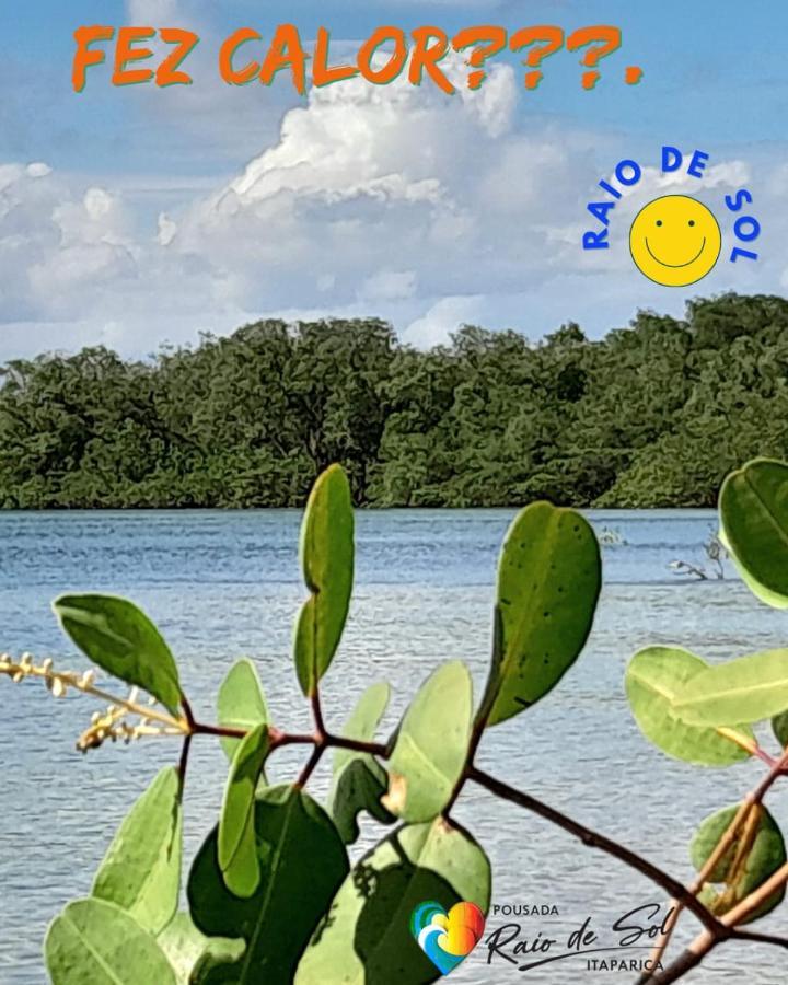 Pousada Raio De Sol - Ilha De Itaparica- Catu A 150 M Da Praia Kültér fotó
